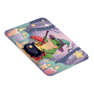 Frosch-Hexen-Magnet – Süßer Potion-Frosch  Magnet