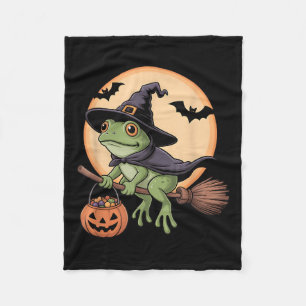 Frosch Hexenhut Pumpkin Halloween Kostüm Männer Fr Fleecedecke