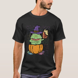 Frosch Hexenkostüm Toad Animal Men Women T-Shirt