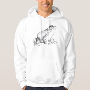 Frosch Hoodie Bullfrog Art Shirt Cooler Frosch Hoo