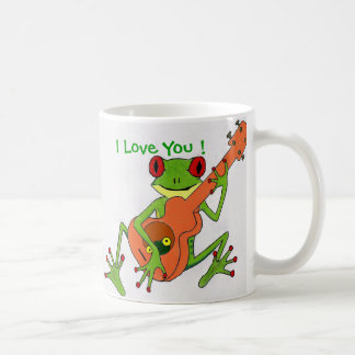 Frosch, i-Liebe Sie! Kaffeetasse