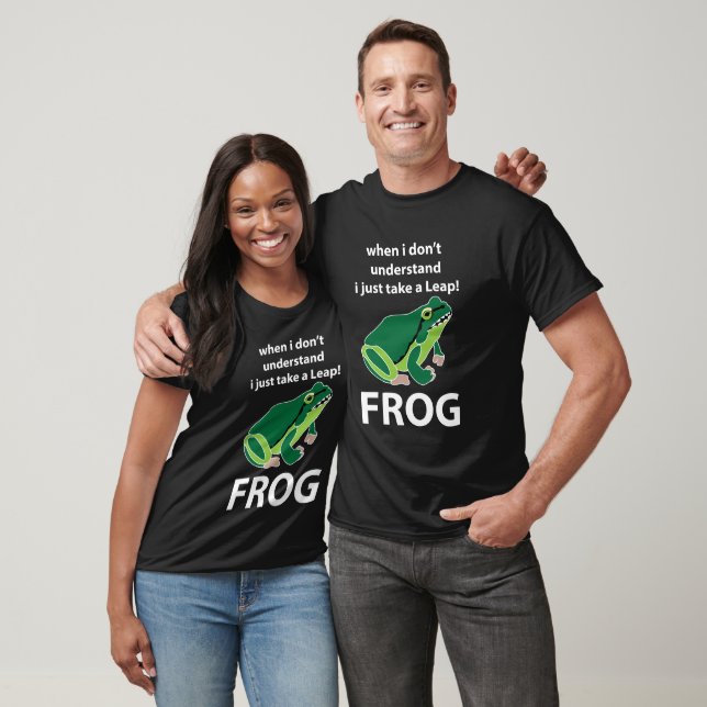 Frosch, ich nehme nur einen Sprung Frosch T-Shirt (Unisex)