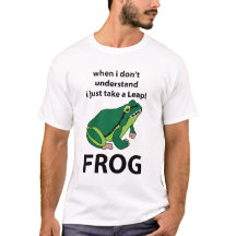 Frosch, ich nehme nur einen Sprung Frosch