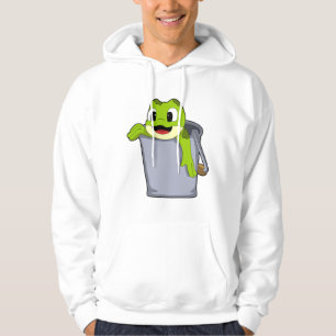 Frosch in Eimer Hoodie