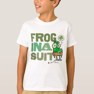 Frosch in einem Anzug scherzt T - Shirt