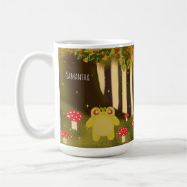 Frosch in magischer Natur Kaffeetasse