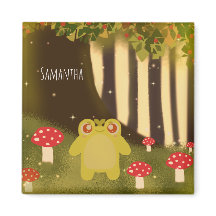 Frosch in magischer Natur