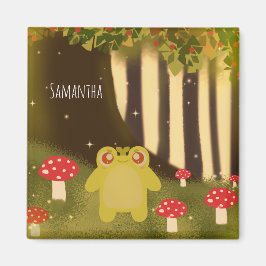 Frosch in magischer Natur Magnet