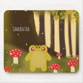 Frosch in magischer Natur Mousepad