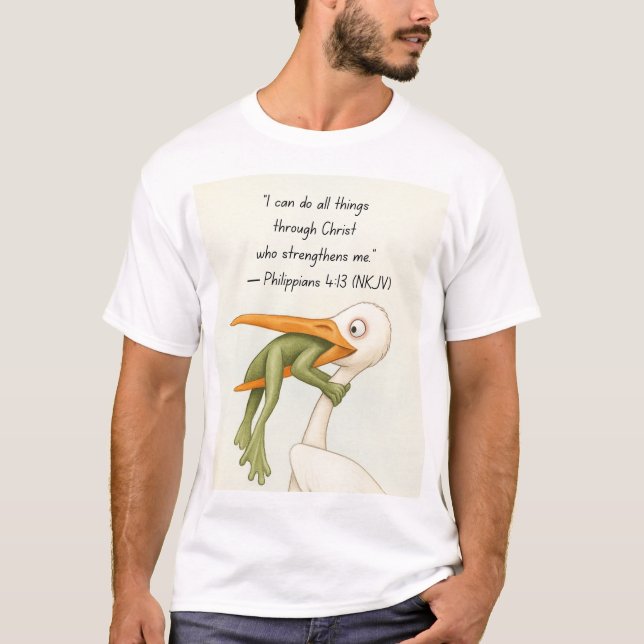 Frosch in Not T-Shirt (Vorderseite)