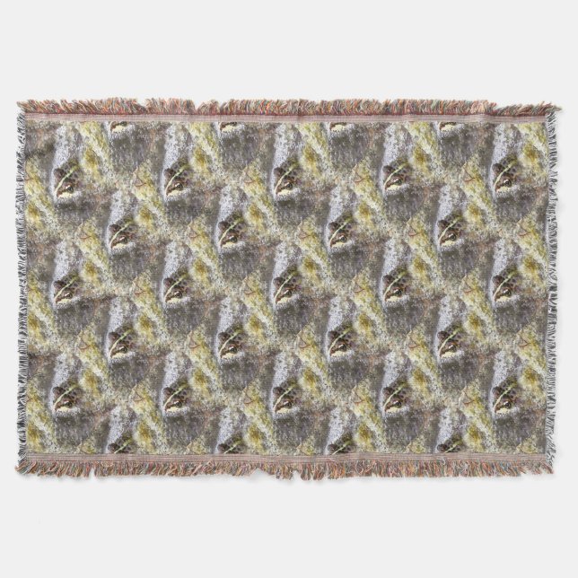 Frosch, in Wasserblasen und Froschlacht getaucht Decke (Vorderseite)