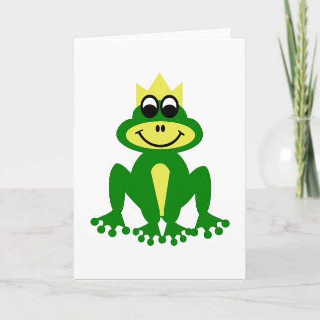 Frosch Karte (Vorderseite)