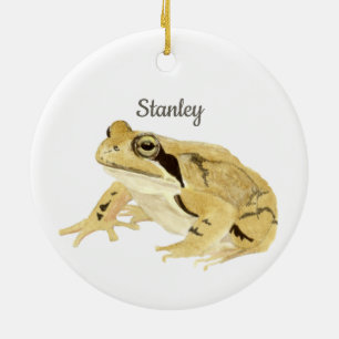 Frosch Keramik Ornament
