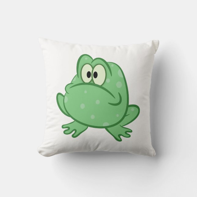 Frosch Kissen (Vorderseite)