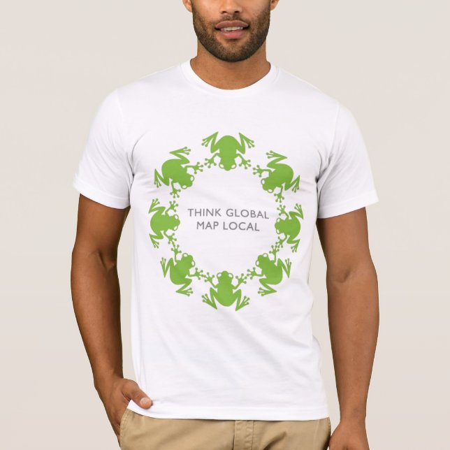 Frosch-Kreis T-Shirt (Vorderseite)