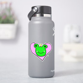 Frosch-Liebe Aufkleber