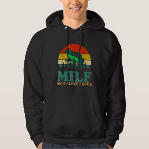 Frosch Liebe Funny Hoodie