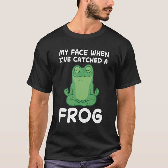 Frosch Liebe Toad Frog Fangjäger Amphibienfang T-Shirt (Vorderseite)