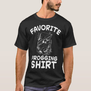 Frosch Liebe Toad Frog Fangjäger Amphibienfang T-Shirt
