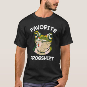 Frosch Liebt Kröte Froschfänger Jäger Amphibienfan T-Shirt
