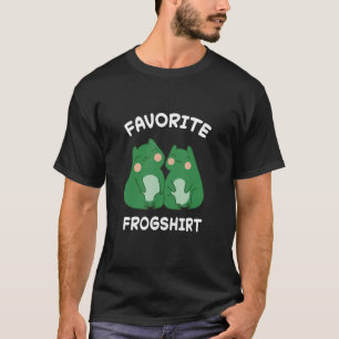 Frosch liebt Kröte Froschfänger Jäger Amphibienfan T-Shirt