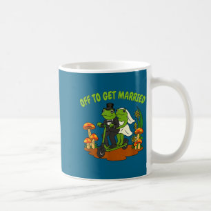 Frosch Meme Hochzeit Junggesellinnenabschied wird Kaffeetasse