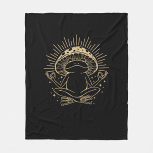 Frosch & Minimalismus Cottage Ästhetik Goblincore Fleecedecke