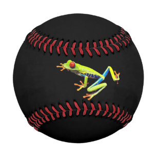 Frosch, Mit Augen gestrichen Baseball