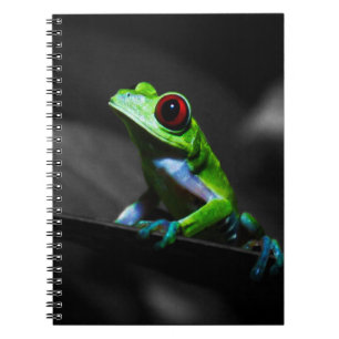 Frosch, Mit Augen Rotbaum III Notizblock
