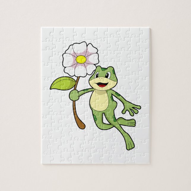 Frosch mit Blume.PNG (Vertikal)