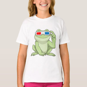 Frosch mit Brille T-Shirt