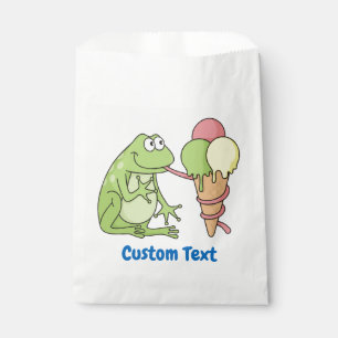 Frosch mit Icecream Gevor Bag Geschenktütchen