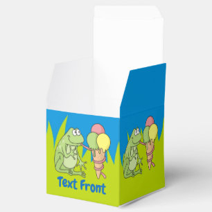 Frosch mit Icecream Gevor Box Geschenkschachtel