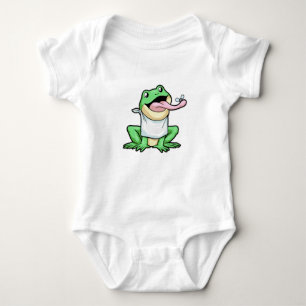Frosch mit Käfer Baby Strampler