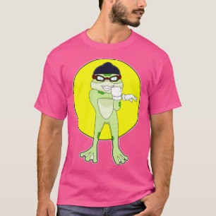 Frosch mit Schwimmbrille T-Shirt