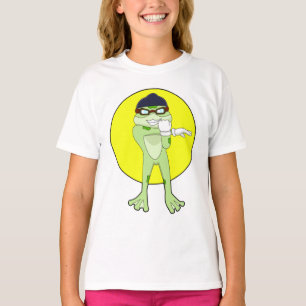 Frosch mit Schwimmbrille T-Shirt
