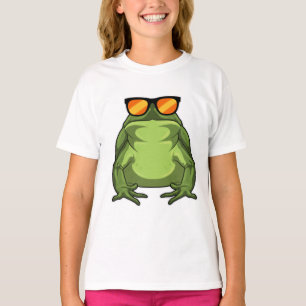 Frosch mit Sonnenbrille T-Shirt