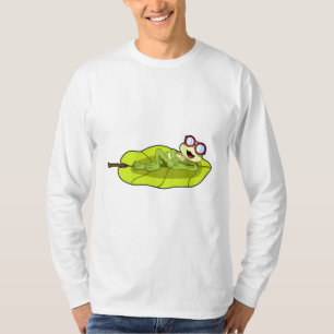 Frosch mit Sonnenbrille T-Shirt