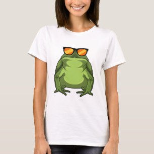 Frosch mit Sonnenbrille T-Shirt