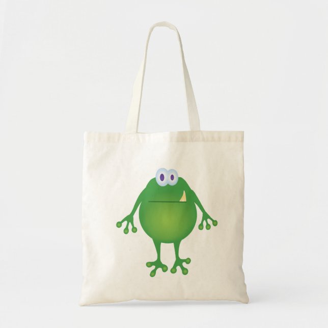 Frosch-Monster-Tasche Tragetasche (Vorne)