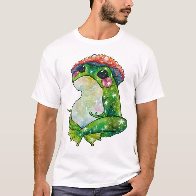 Frosch namens Clover T-Shirt (Vorderseite)