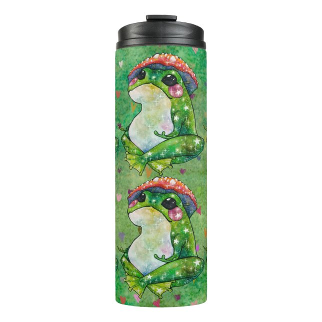 Frosch namens Clover Thermosbecher (Vorderseite)