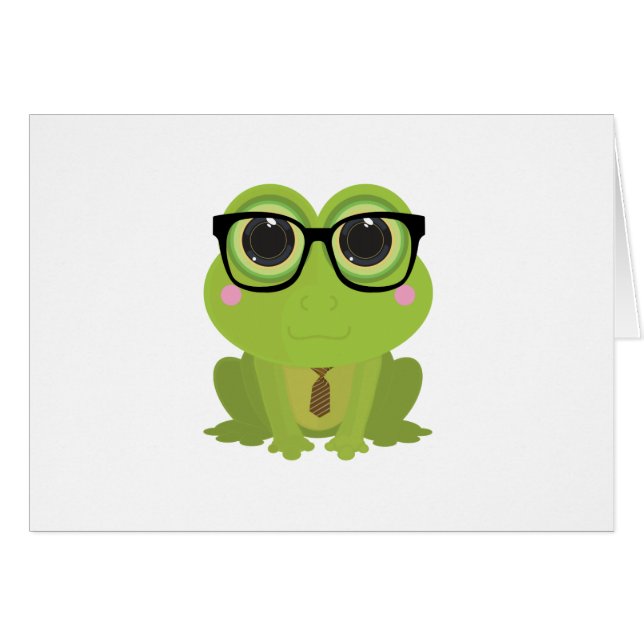 Frosch-Nerd (Vorderseite (Horizontal))
