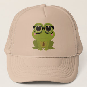 Frosch-Nerd Truckerkappe