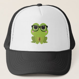 Frosch-Nerd Truckerkappe