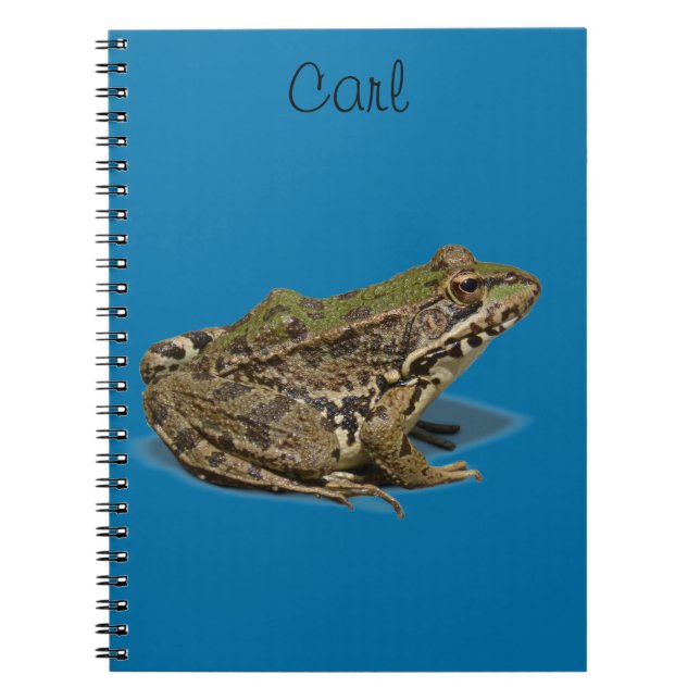Frosch Notizblock (Vorderseite)