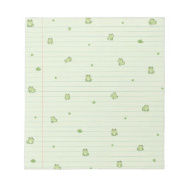 Frosch Notizblock