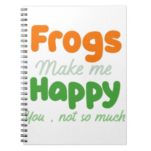 Frosch Notizblock
