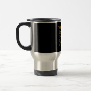 Frosch-Pilz-Motte Vintage-Liebhaber Goblincore Reisebecher