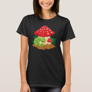 Frosch-Pilz-Regenschirm Niedliche Frösche Tier Gr T-Shirt